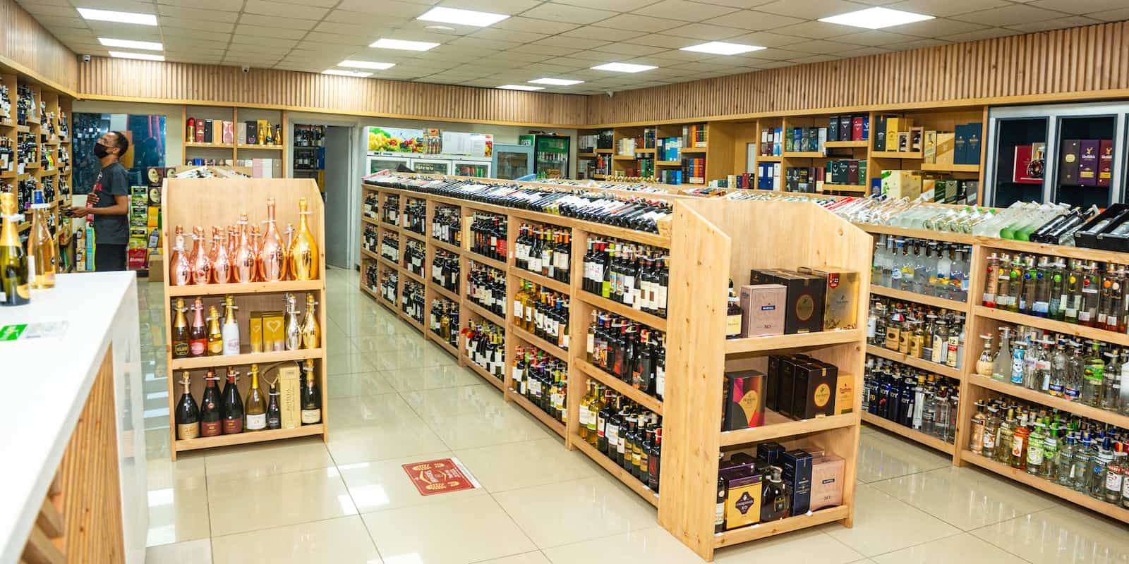 MegaWines store interior