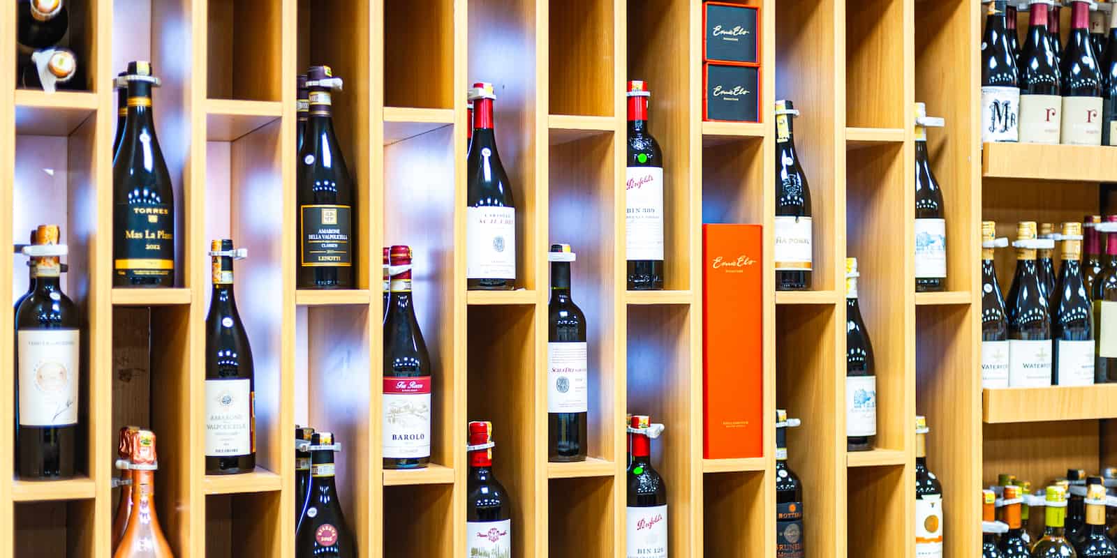 MegaWines premium store interior