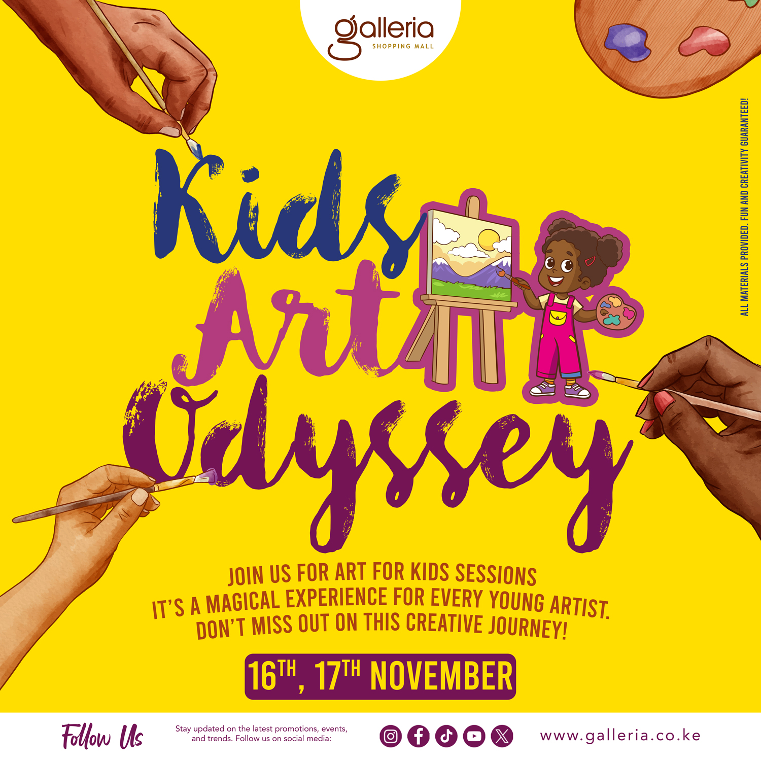 Kids Art Odyssey - Galleria Shopping Mall – Galleria Shopping Mall