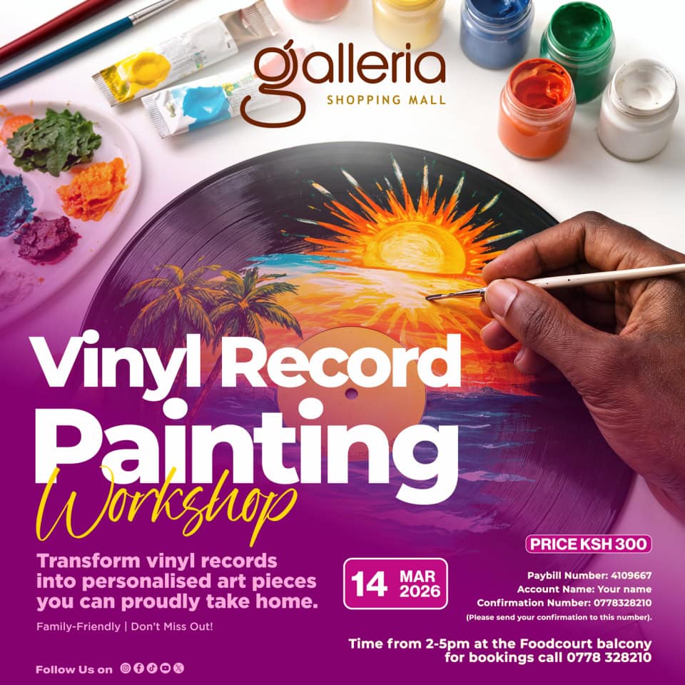 Vinyl Record Painting 14th March