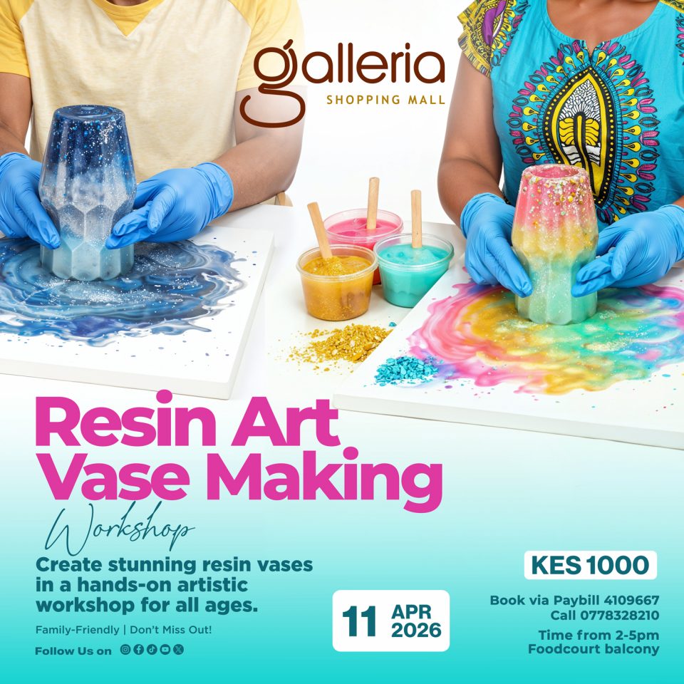 Resin Art Vase 11th April