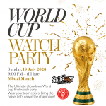 World Cup Watch Party 19th July 2026
