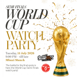 World Cup Watch Party 19th July 2026 Semifinals
