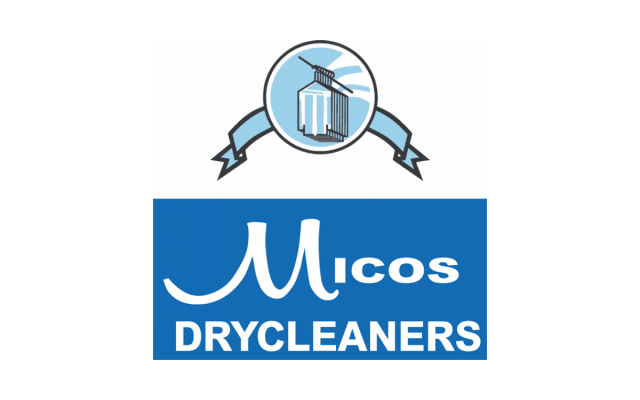 Micos Drycleaners logo