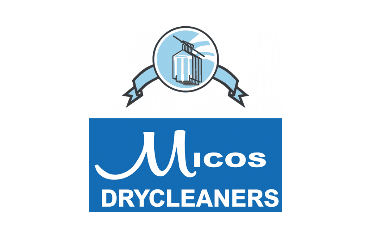 Micos Drycleaners logo