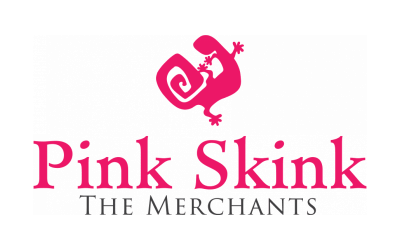 Pink Skink logo