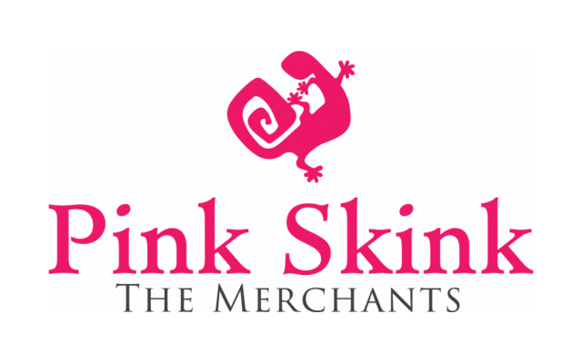 Pink Skink logo